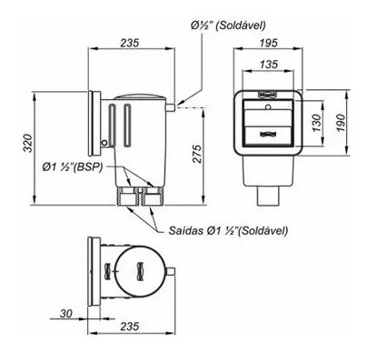 SKIMMER COMPACT BOCA ESTREITA - SODRAMAR