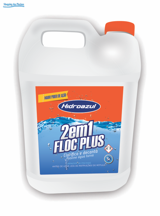 FLOC PLUS 2EM1 5L - HIDROAZUL