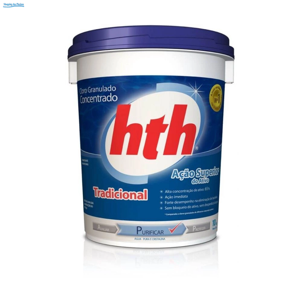 CLORO CONCENTRADO TRADICIONAL 10kg - HTH