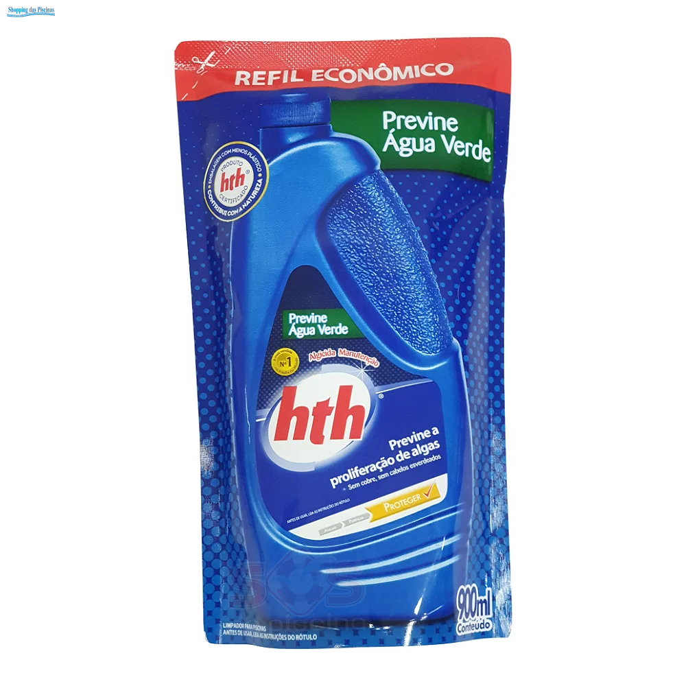 REFIL PREVINE ÁGUA VERDE (ALGICIDA MANUTENÇÃO) 900ml - HTH