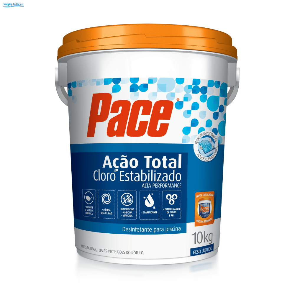 CLORO PACE AÇÃO TOTAL 10kg - HTH