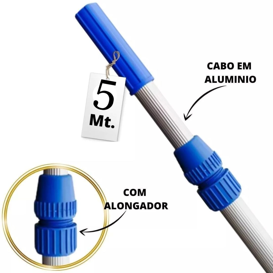 CABO TELESCÓPICO 5 MTS - NETUNO