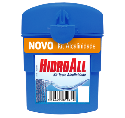 KIT DE TESTE ALCALINIDADE