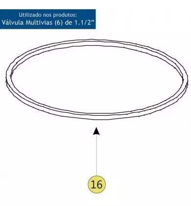 JUNTA CORPO VALVULA BIP. ABS 1.1.2”