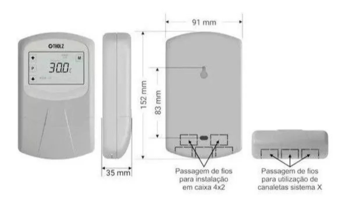 CONTROLE DIGITALTEMPERATURA MMZ1195 220V THOLZ