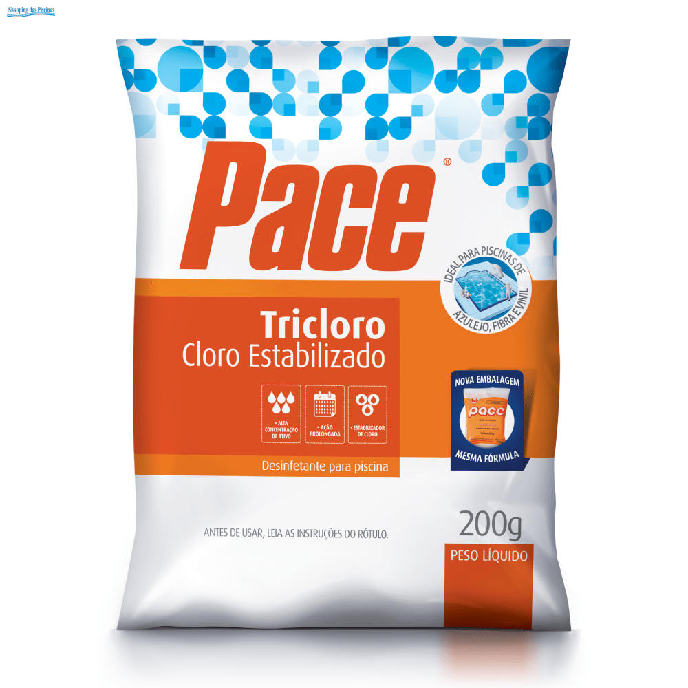 PASTILHA PACE TRICLORO 90% 200g - HTH