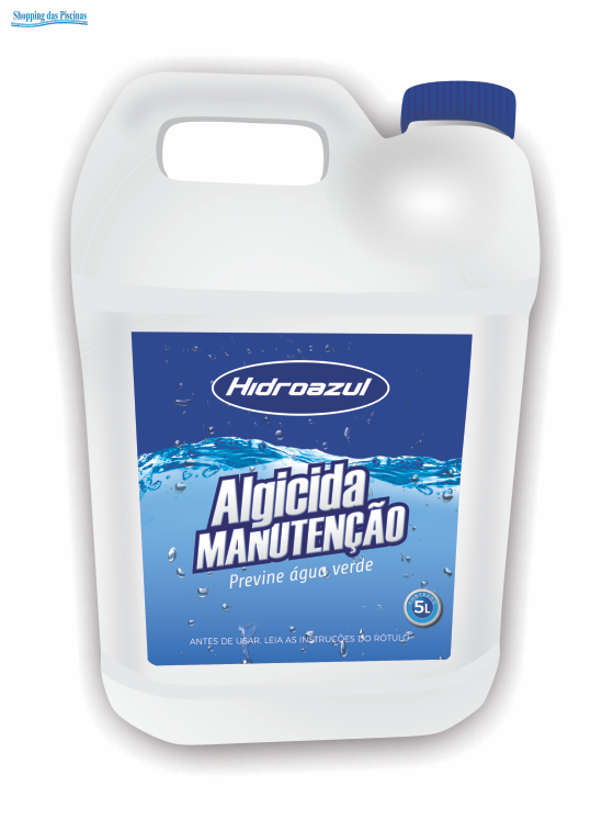 ALGICIDA MANUTENÇÃO 5L - HIDROAZUL