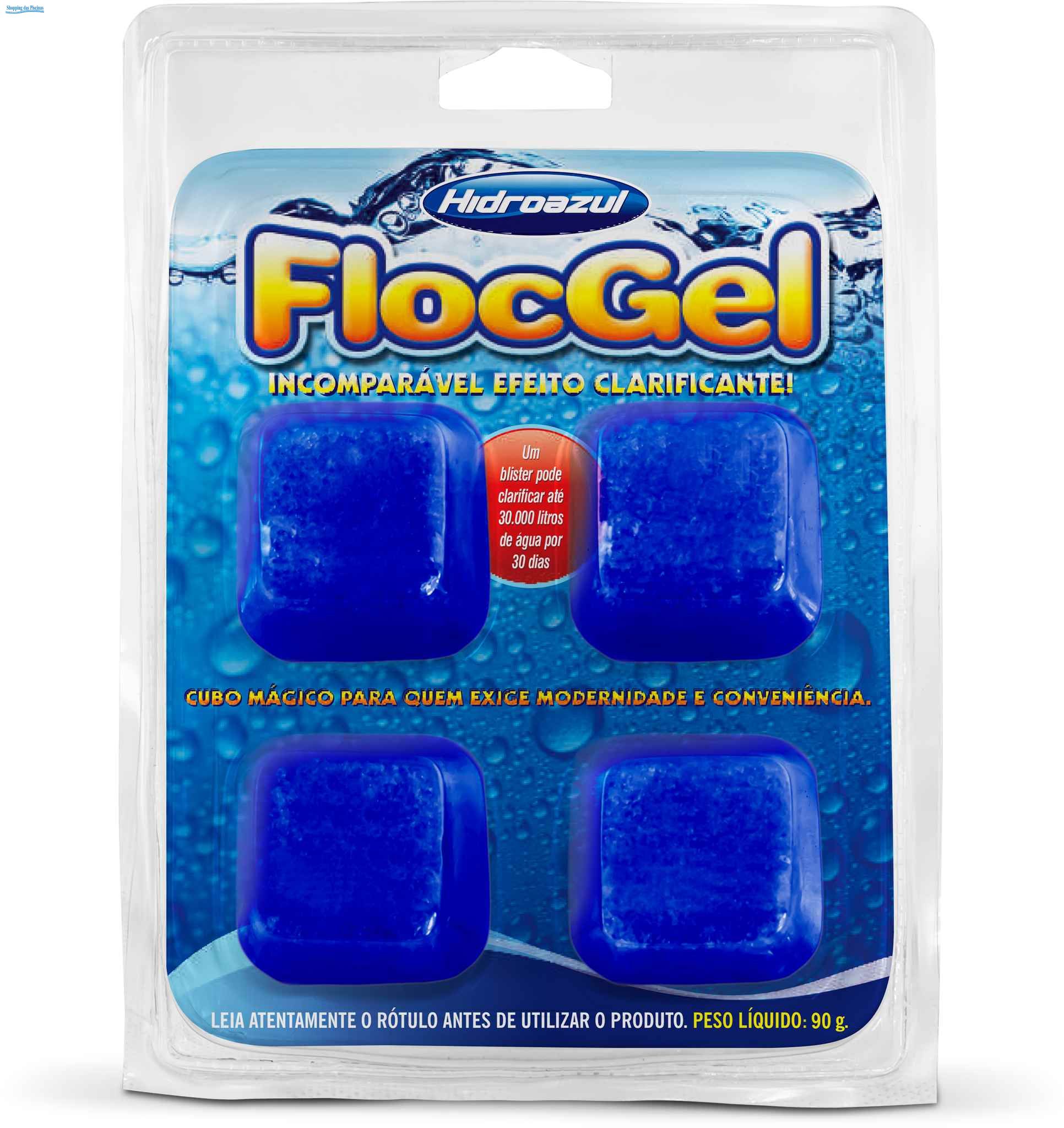 FLOC GEL GEL 4 CUBOS - HIFROAZUL